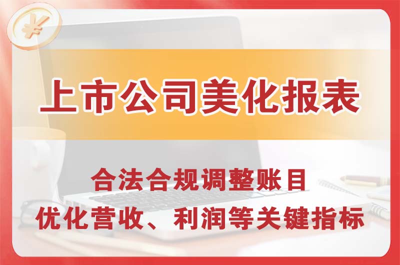 徐州上市公司美化报表